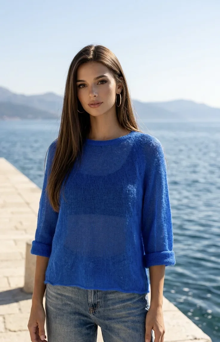 Pullover-Kid Mohair
