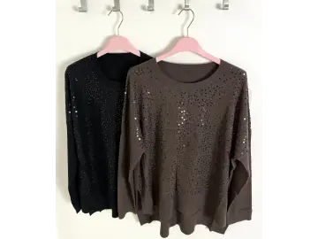 Pullover-Paillette