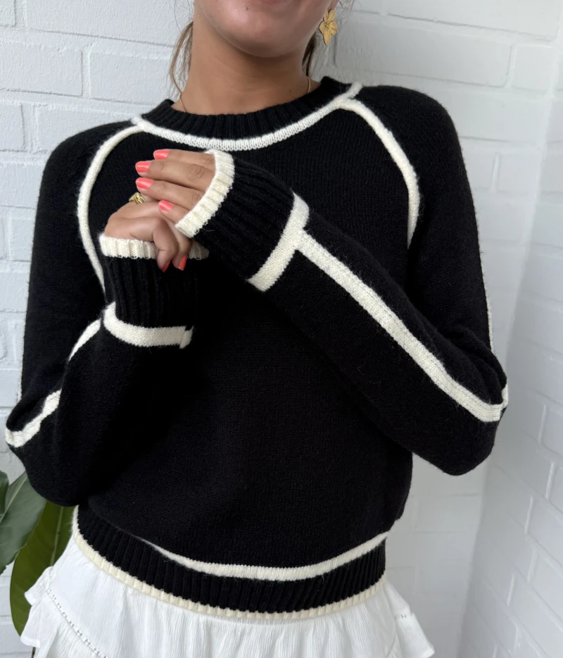 Pullover-Stripe