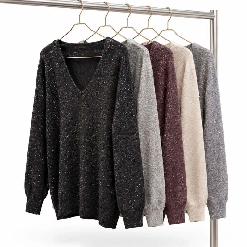 Pullover-Lurex