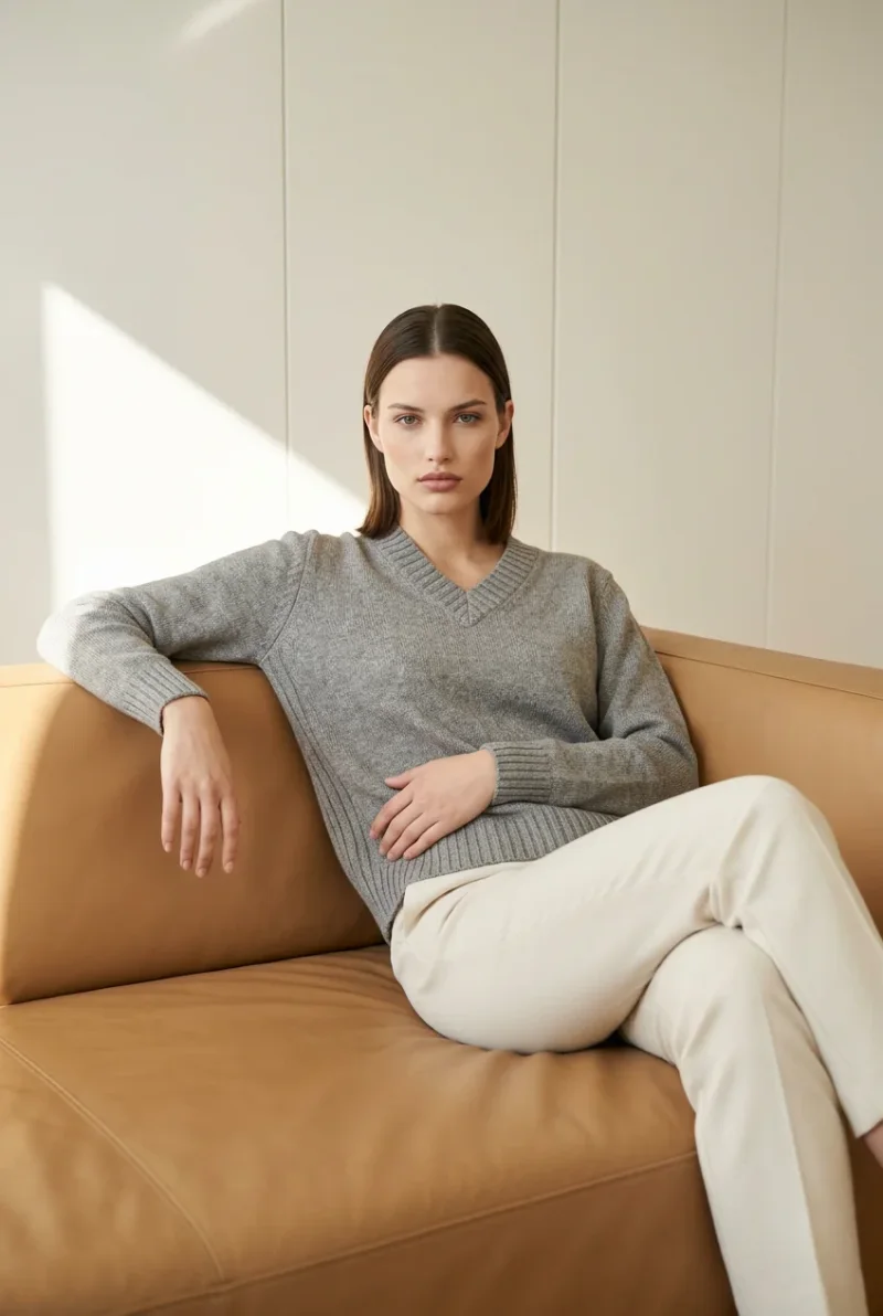 Pullover-V-Style