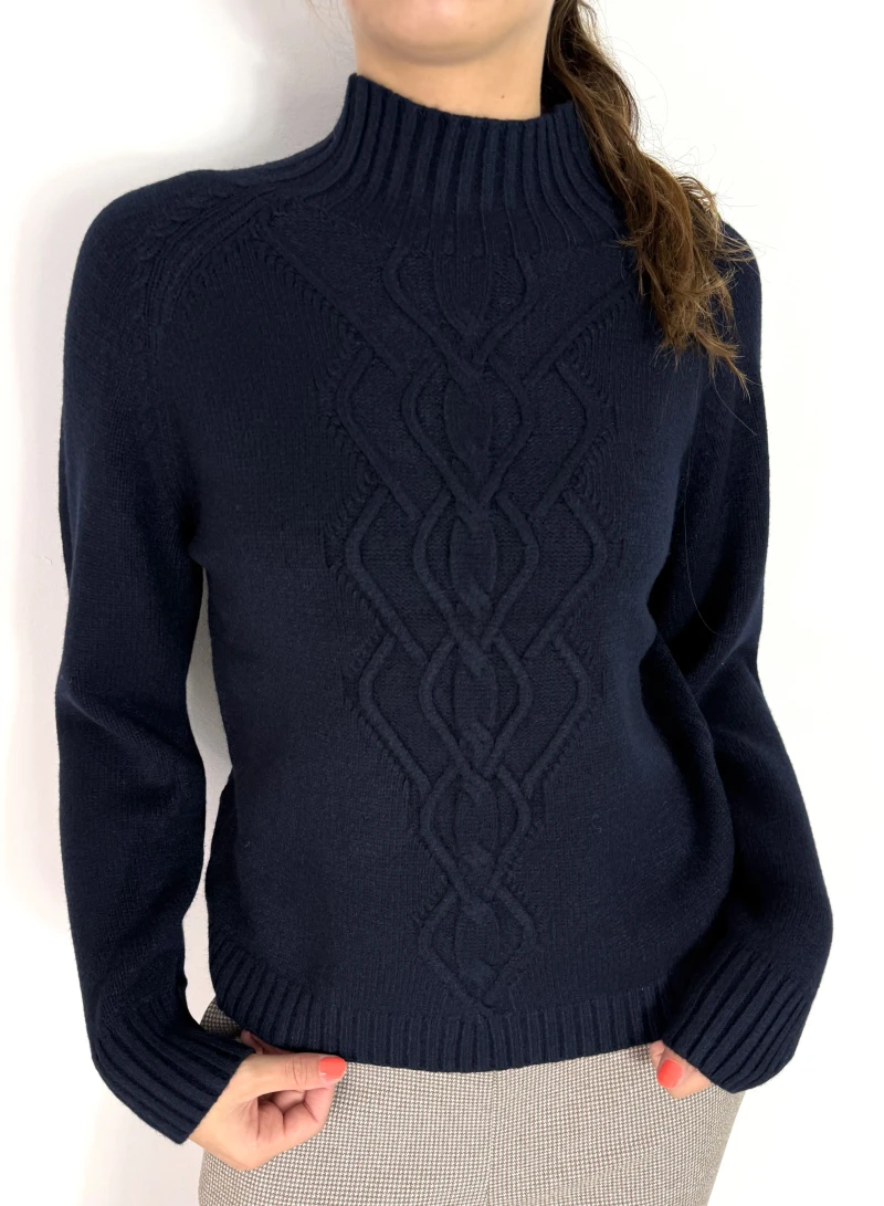 Pullover-Zopf Langarm