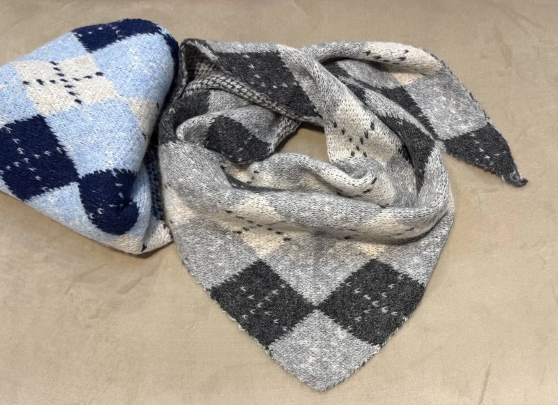 Schal-Bandana Argyle