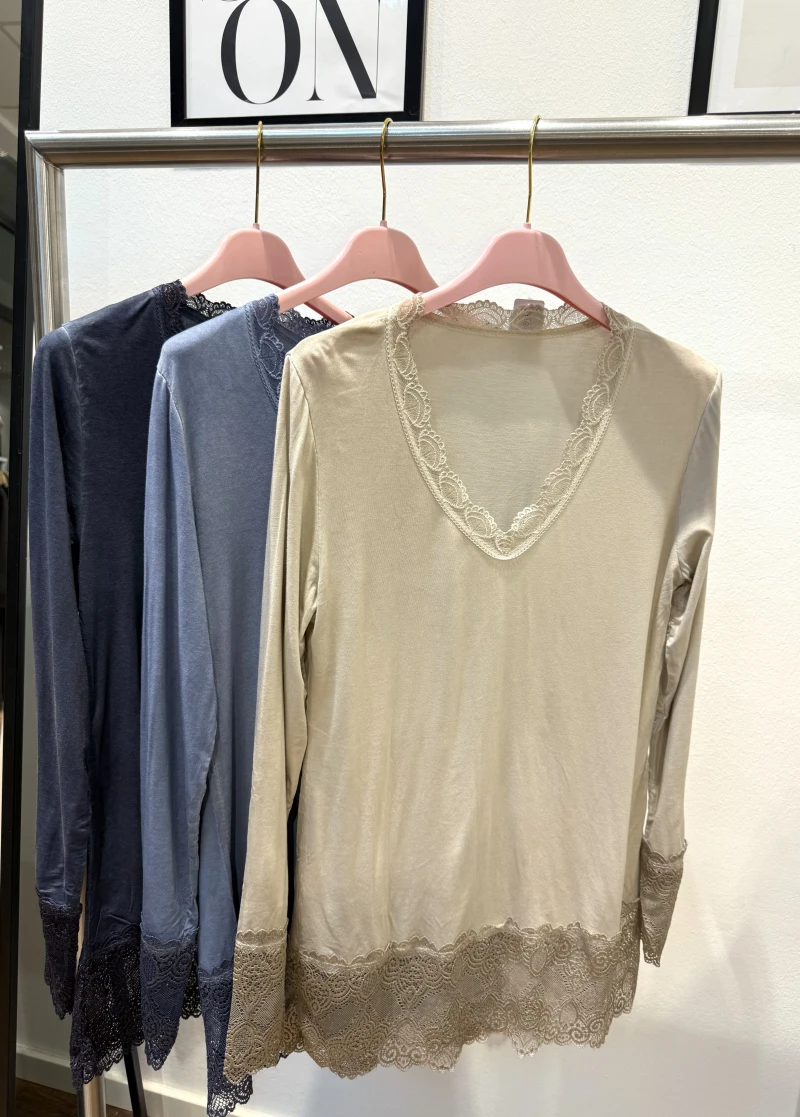 Shirt-Spitze l/s