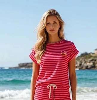 Shirt-Sweat stripe