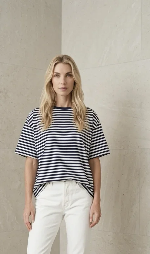 Shirt-Sweat-Stripe s/s