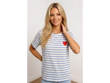 Shirt-Stripe Heart
