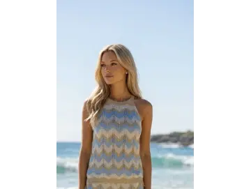 Top-Lurex Neck