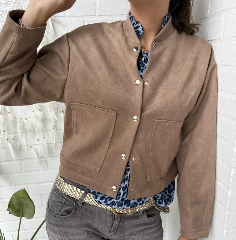Jacke-Blouson